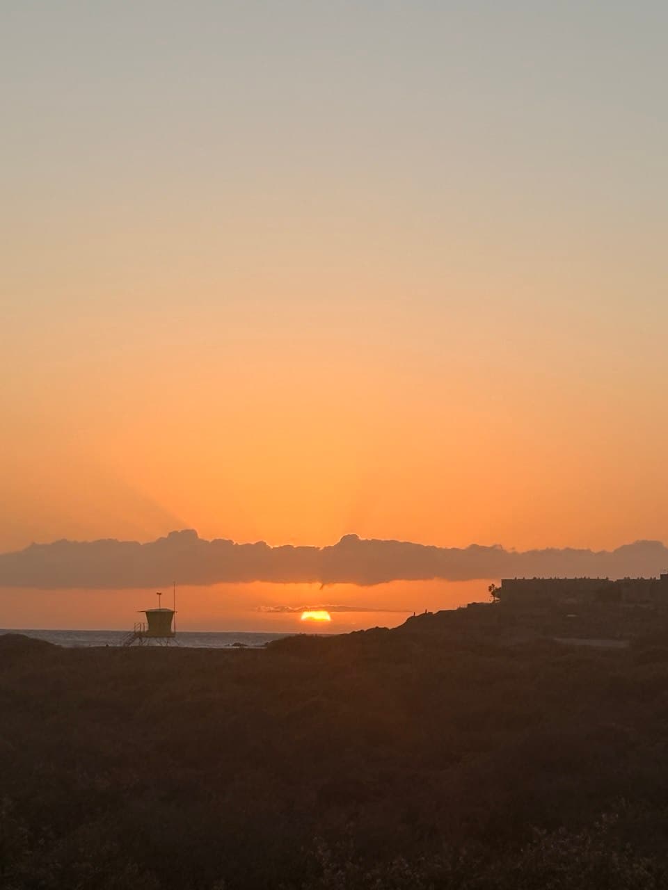 Golden clouds over Tenerife