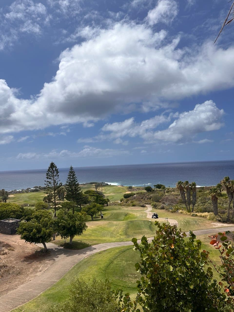 Golf course with Atlantic views