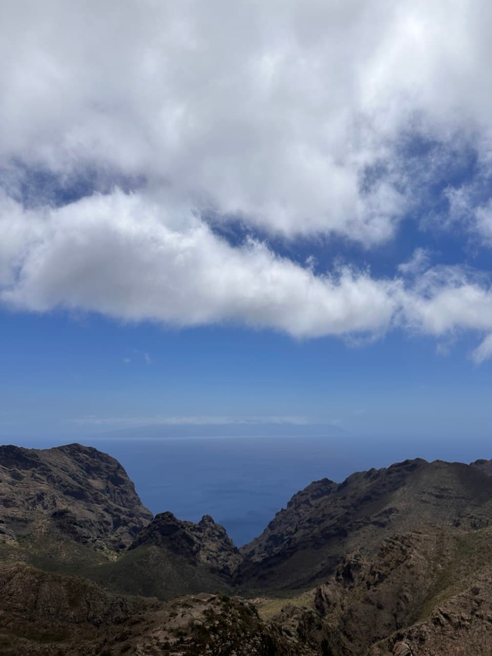 Masca Gorge meeting the ocean